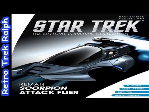 Star Trek Official Starship Collection By Eaglemoss/Master Replicas. Special 36. Reman Scorpion