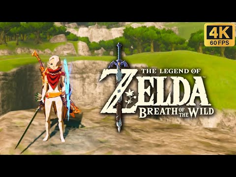 The Legend of Zelda: Breath of the Wild - Gameplay (MODS) / 4K 60FPS