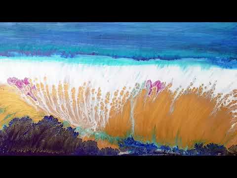 #1.  16 paintings by Firoozyves paired with 'Christmas in Montreal' - music by Peter Willsher