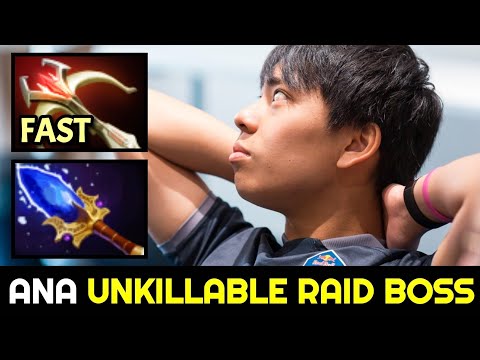 ANA Unkillable Raid Boss — 920 GPM Carry the Game Dota 2
