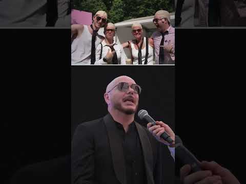 'We did it baldies!': Pitbull fans break world record