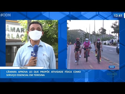 Câmara aprova Lei que propõe atividade física como serviço essencial em Teresina 21 04 2021