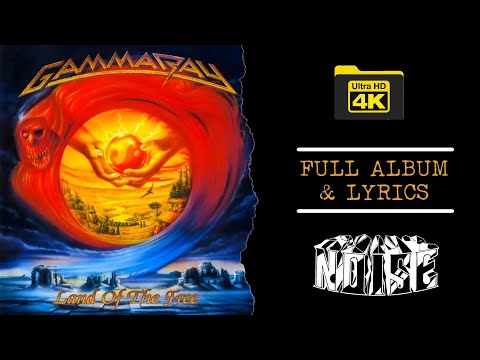 Gamma Ray | Land Of The Free (4K | 1995 | Full Album & Lyrics)