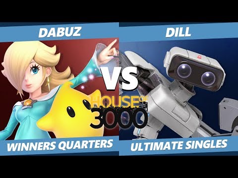 Smash Ultimate Tournament - Dabuz (Rosalina) Vs. Dill (ROB) SSBU Xeno 176 Winners Quarters