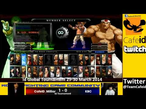 CafeId KOF XIII 3rd Tournament Losers Cafeid MillionZ vs KBC