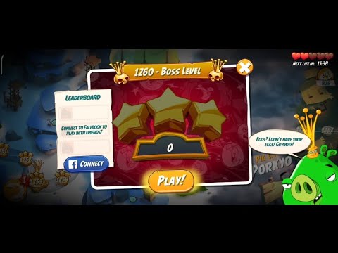 Boss Level - 1260 (Angry Birds 2)🌟🌟🌟