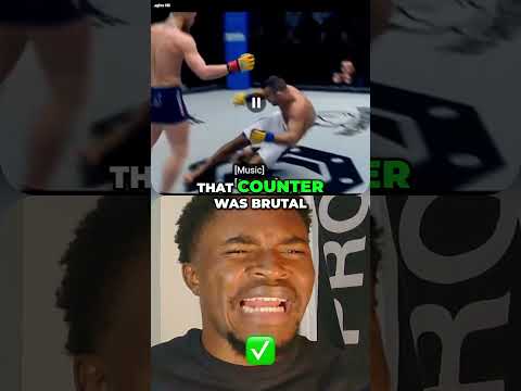 Conor’s Brutal Counter and Clean Uppercut Stun the Bigger Opponent #blessreacts #mma #conormcgregor