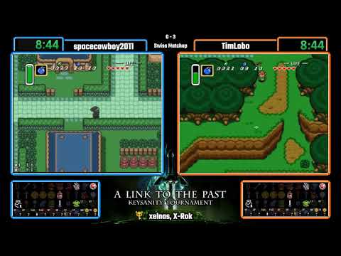 spacecowboy2011 vs TimLobo23. ALTTPR Keysanity Tournament 2018