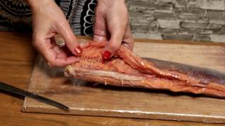 Как убрать кости из леща быстро