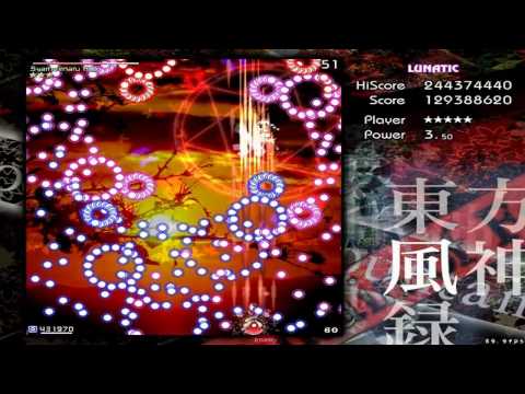 Mountain Playthrough: Aya Syameimaru (MoF Stage 4 Lunatic)