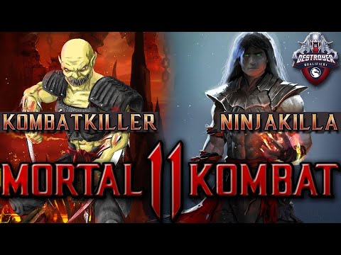 Ninjakilla_212 vs Kombatkiller - Destroyer's Open Qualifier 1 (BARAKA KA-KA) - MK11