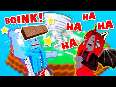 The *FUNNIEST* Survive The NATURAL DISASTER Video EVER! (Roblox)