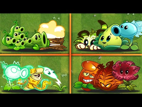 Best 4 Team 3 Random Plants Battles - Who Will Win? - PvZ 2 Team Plants