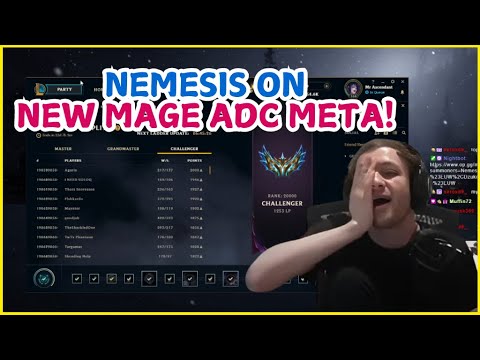 Nemesis On New MAGE ADC Meta | League of Legends Clip