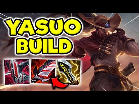 EVERYBODY PLAYS YASUO WRONG! USE THIS BUILD... - League of Legends (Season 11 Yasuo Guide)