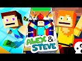 Alex And Steve Life MOVIE 2 Minecraft Animation