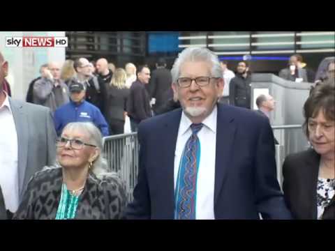 Rolf Harris Arrives At Court For Assault Trial