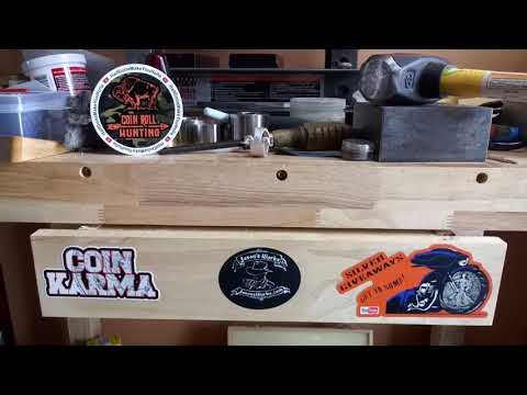 Sword ring out of a coin