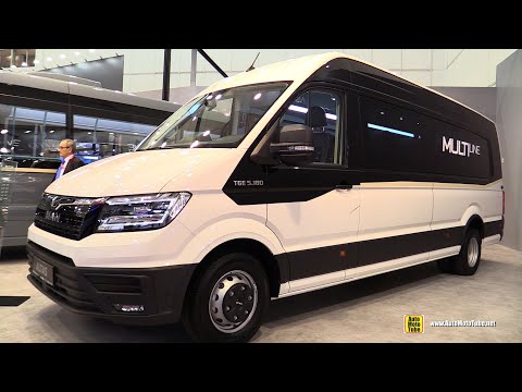 2020 MAN TGE 5-180 Altas MultiLine Passenger Van Walkaround - Exterior Interior Tour