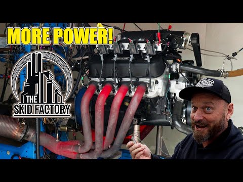 BLOWN 454 Lives Again! Back on the DYNO and making HORSEPOWER with@HarropTV& DANDY Engines