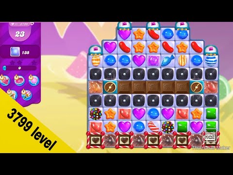 Candy crush Saga level 3799||unlimited boosters||