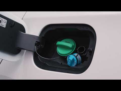 Part of a video titled Quick Tips: How to Refill Diesel Exhaust Fluid | Chevrolet - YouTube