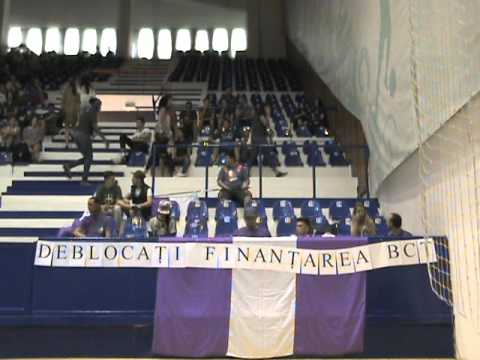 galerie BC Timisoara, coregrafie suporteri in Cupa Romaniei la start sfert1 joc cu Energia Tg. Jiu