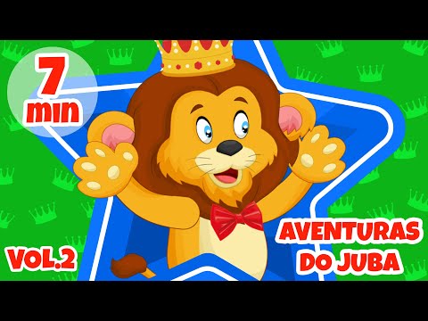 Aventuras do Juba Vol.2 - Giramille 7 min | Desenho Animado Musical