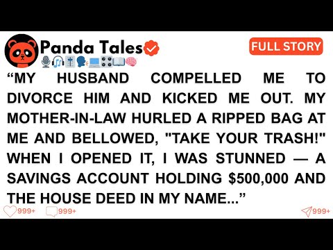 [Full Story] MY HUSBAND COMPELLED ME TO DIVORCE HIM AND KICKED ME OUT. MY MOTHER-IN-LAW HURLED...