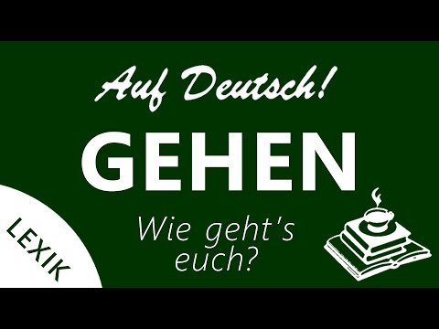GEHEN • LAUFEN • RENNEN (#1) | LEXIK | Auf Deutsch!