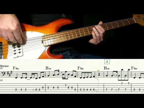 The Rasmus - In the Shadows (bass tab + score)