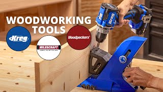 20 Coolest Woodworking Tools Under $50 On Amazon | Woodpeckers, Kreg, Milescraft, Saker, and more