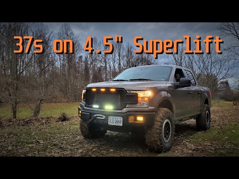 Overland F-150: 37s with 4.5" Superlift!