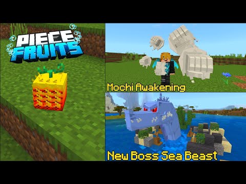 RainCraftGamer - Fruit Piece Update For Minecraft PE | Sea Beast!!