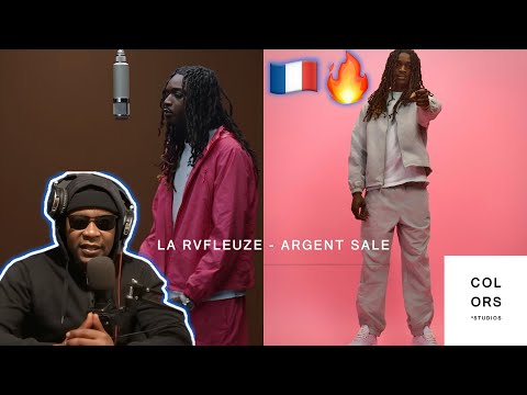FRENCH RAP REACTION 🇫🇷| LA RVFLEUZE - ARGENT SALE | COLORS SHOW🔥