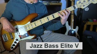 Video thumbnail for Fender American Elite Jazz Bass V TEST by massivebeatzz