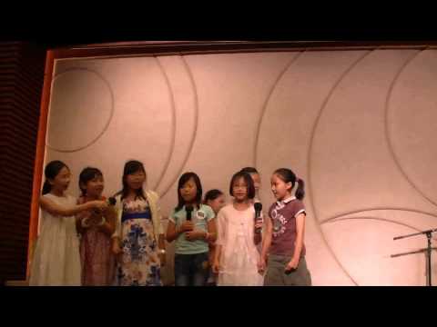 g. Choral Singing : Sophia, Sharon, Eugenie & Lauren accompanied by Tin Tin (高唱入雲)