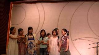 g. Choral Singing : Sophia, Sharon, Eugenie & Lauren accompanied by Tin Tin (高唱入雲)