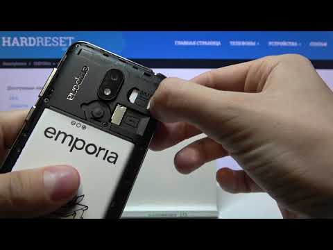 Как вставить SIM-карту в EMPORIA Smart 3 Mini? Установка симки в EMPORIA Smart 3 Mini
