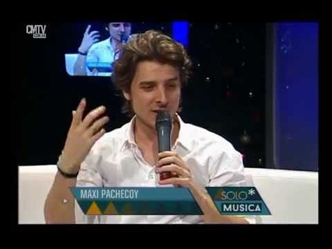 Maxi Pachecoy video Entrevista Solo Msica - Diciembre 2014