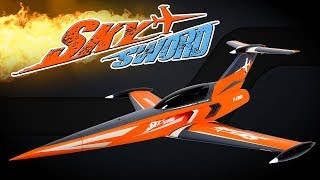 H-King SkySword 1200mm Orange 90mm EDF Jet (ARF)