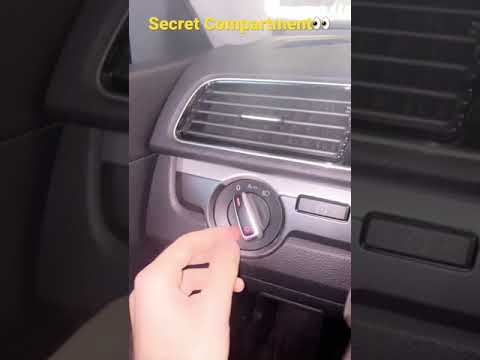 Secret compartment every Volkswagen vehicle has 👀 #shorts