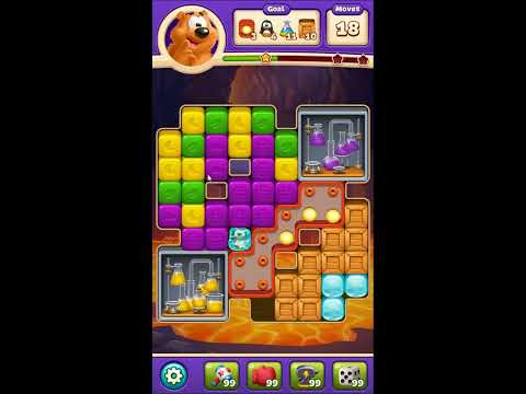 Toon Blast Level 6786 - NO BOOSTERS 🐻🐺🐱 | SKILLGAMING ✔️