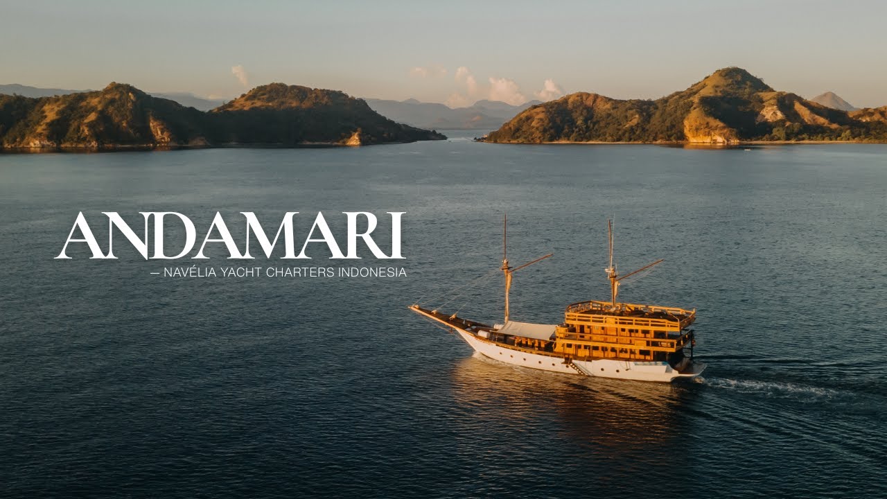 Video tour di Andamari — charter yacht di lusso Indonesia