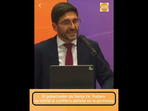 PULLARO HABLÓ TRAS EL CONFLICTO CON LA POLICIA DE SANTA FE
