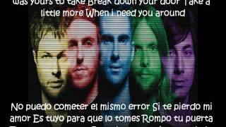 Maroon 5-The Way I Was SUBTITULADA Español-English Lyrics