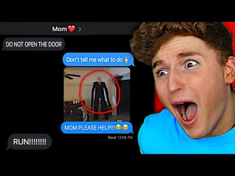 the CREEPIEST text chats on the internet.. 😨