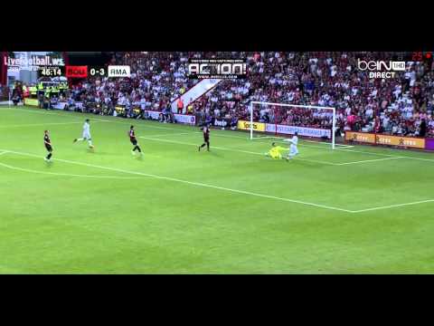 Gol de Higuaín BOURNEMOUTH 0-4 REAL MADRID