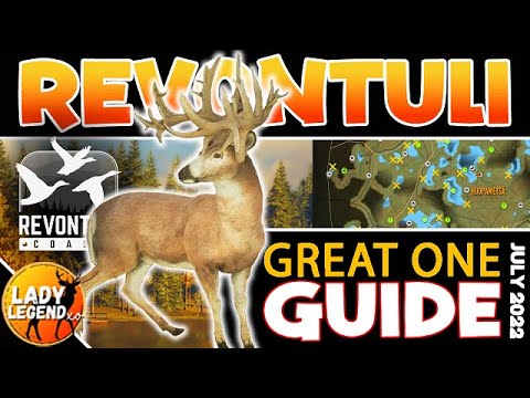 Get Your WHITETAIL GREAT ONE in REVONTULI COAST!  (Detailed Zone Guide) - Call of the Wild