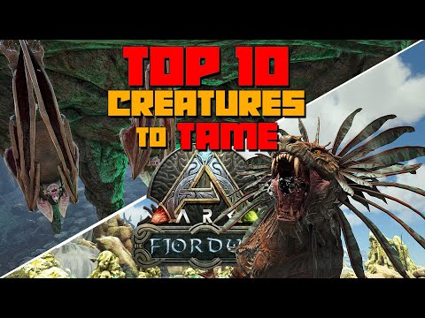 ARK: TOP 10 Creatures You NEED To Tame On FJORDUR & Why!
